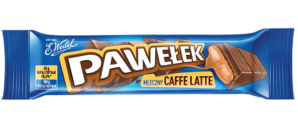 Pawełek Caffe Latte - stare opakowanie