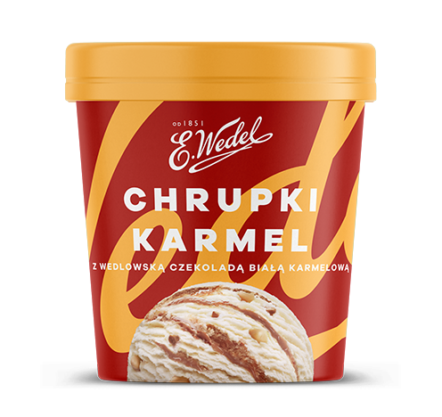 Lody E.Wedel Chrupki Karmel