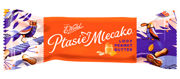Lody Ptasie Mleczko® Peanut Butter