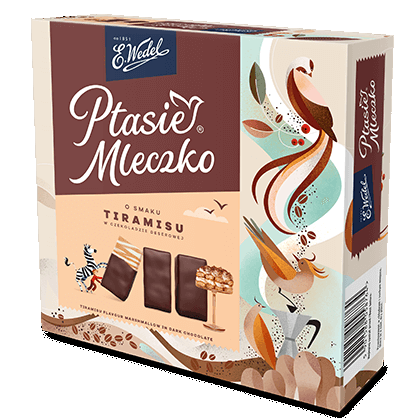 Ptasie Mleczko® o smaku Tiramisu