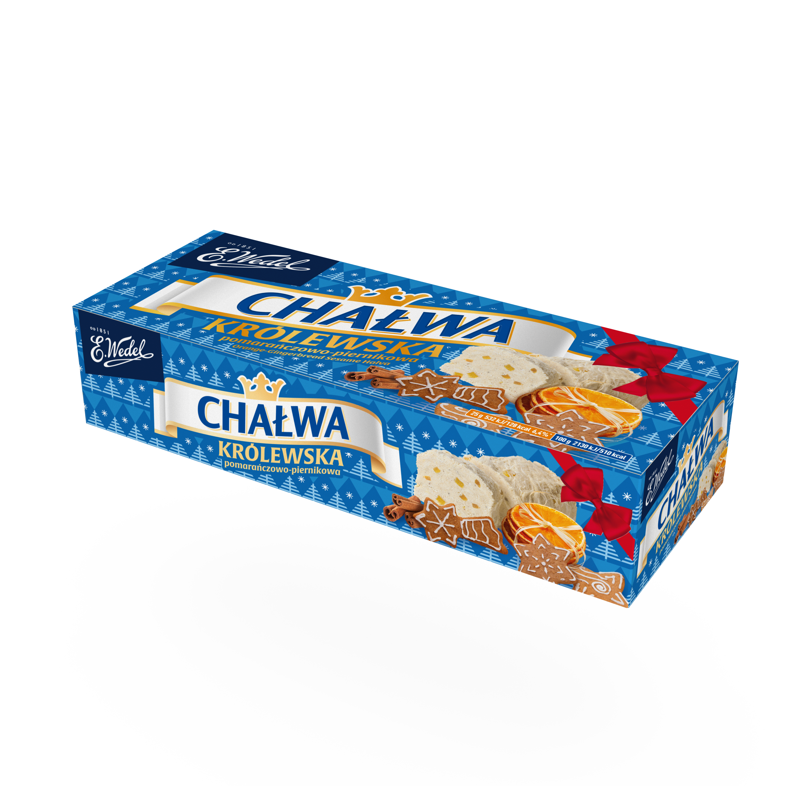 Chałwa pomarańczowo-piernikowa