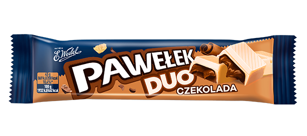 Pawełek Duo Czekolada - nowe opakowanie