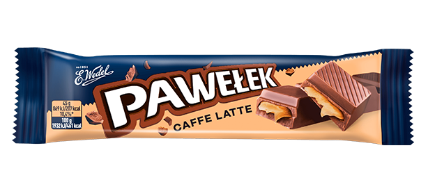 Pawełek Caffe Latte - nowe opakowanie