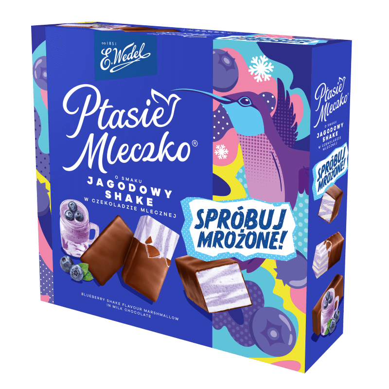 Ptasie Mleczko® Shake Jagodowy